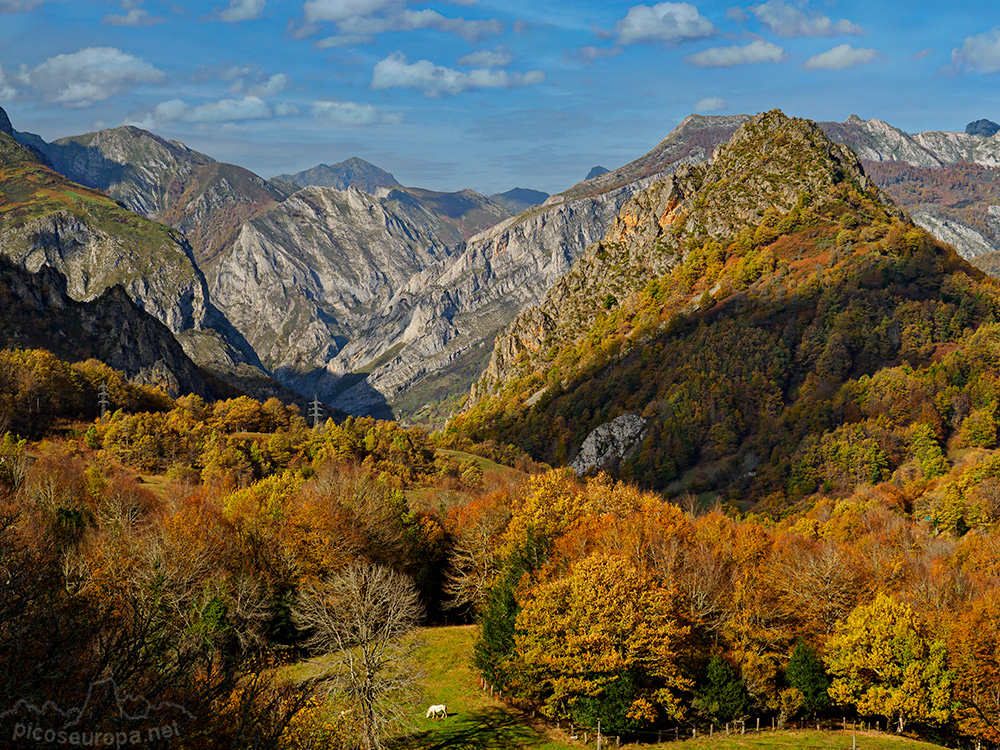 Foto: Paisaje desde el Puerto del Pontón en León, Picos de Europa